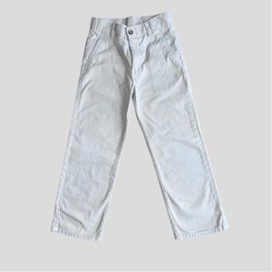 Chaps Approved Schoolwear Khaki Flat Front
Adjustable Waist. Size 7 Regular